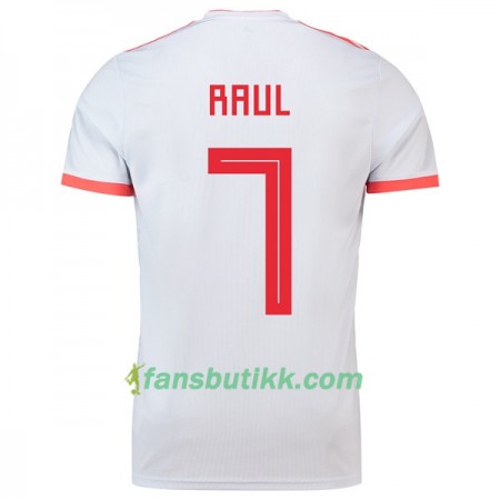 Fotball-VM 2018 Spania drakt Raul 7 Bortetrøye